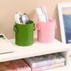 8*8*9,5 см, 1 шт. Многофункциональное ведро для хранения ручек и косметических кисточек с ручками, подвесной держатель для хранения ручек, органайзер для офиса, школы, общежития.