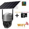 Новая солнечная камера 4G наружная PIR обнаружение человека беспроводная CCTV маломощная водонепроницаемая интеллектуальная система видеонаблюдения WIFI IP PTZ камеры