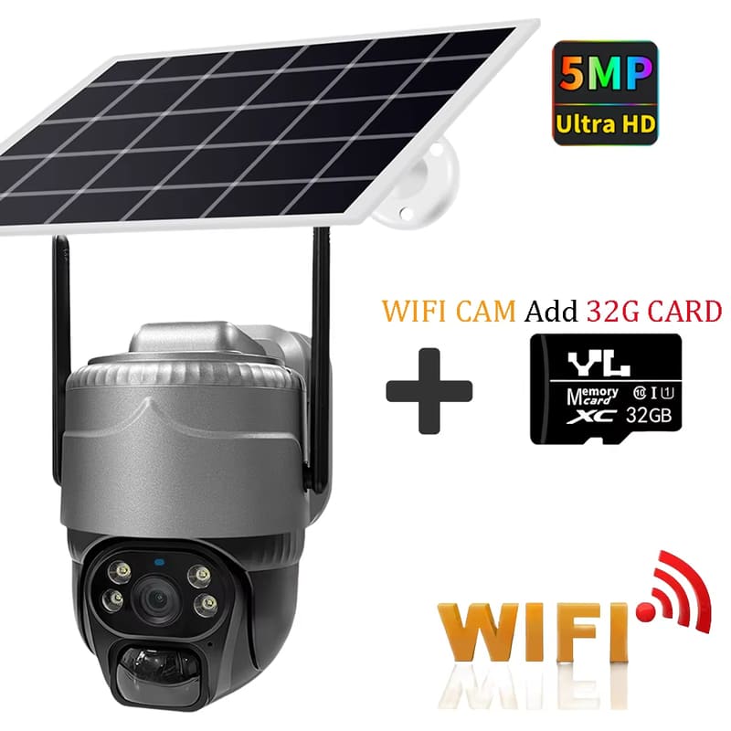 LS VISION Солнечная камера 4G Уличная PIR Обнаружение человека Беспроводная CCTV Низкое энергопотребление Водонепроницаемая Умная Безопасность Видеонаблюдение WIFI IP PTZ Камеры