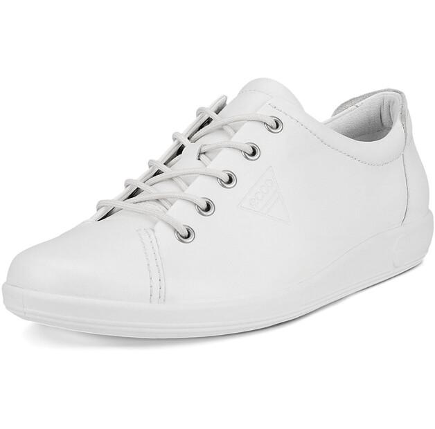 Женские полуботинки Ecco Soft 2.0 206503 белые
