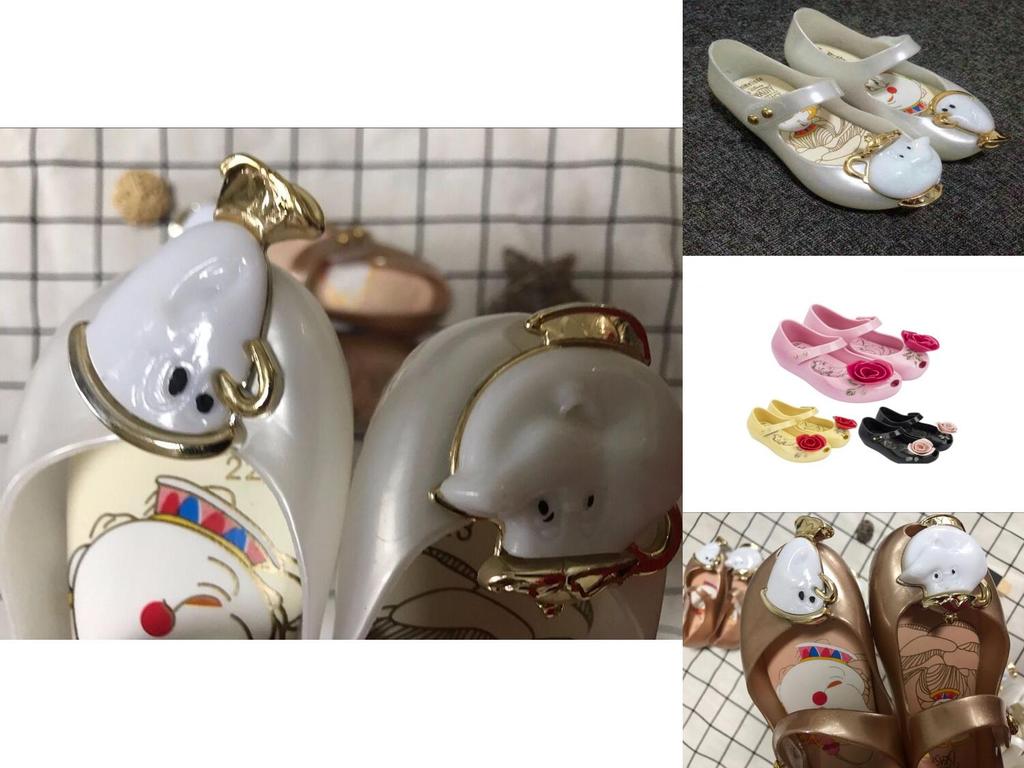 Очаровательные Новые Розовые Детские Сандалии Мини Мелисса для Малышей Размеров США 6-11