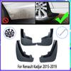 4 PCS Car Mud Flaps for Renault Kadjar 2015 2016 2017 2018  Mudguard Splash Guards Fender Mudflaps Auto
