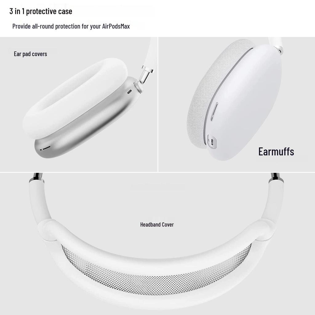 Силиконовый защитный чехол для накладных наушников AirPods Max