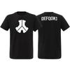 Defqon 1 Где рождаются легенды Футболка Мужская Женская Хлопковая Футболка с Коротким Рукавом Ретро Хип-Хоп Уличная Одежда Брендовые Топы Летняя Мужская Одежда