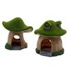Aquarium Resin Rocks & Mushroom House Decoration Set