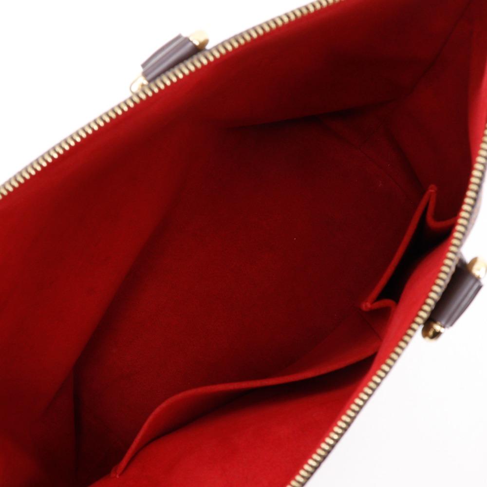 LOUIS VUITTON Saleya PM Handbag N51183 Brown Damier canvas Women Used