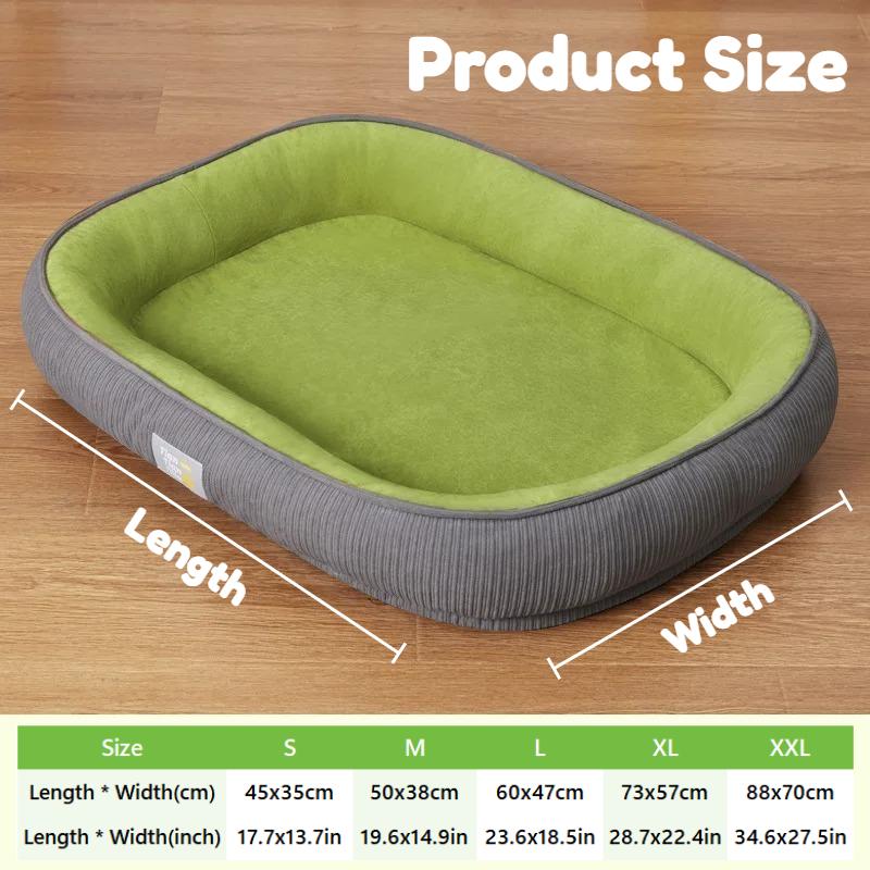 Pet Dog Kennel Four Seasons Disassembled Washed Medium Small Dog Winter Warm Sleeping Mat Cat Kennel Soft Cozy Bed Indoor Home Supplies Puppy