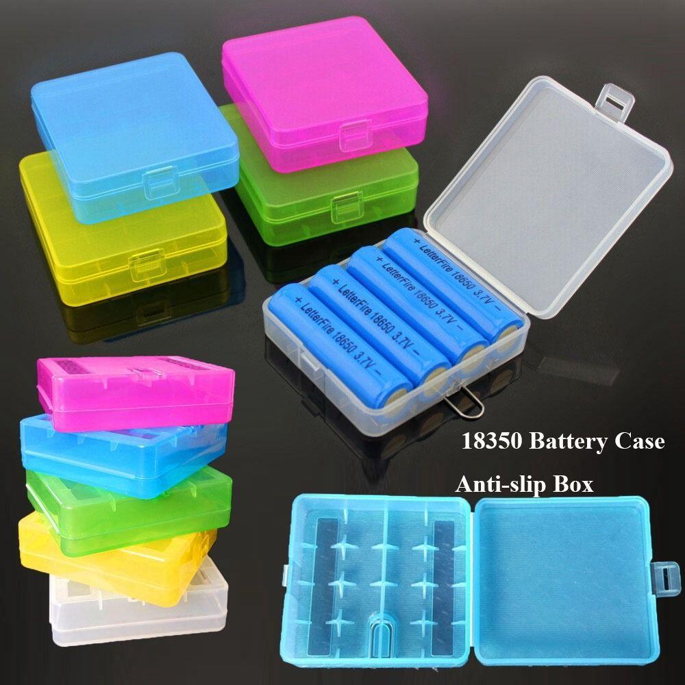 Coloful Battery Case 4 AA AA Battery Holder Storage High Quality Battery Box  18350 Battery Holder