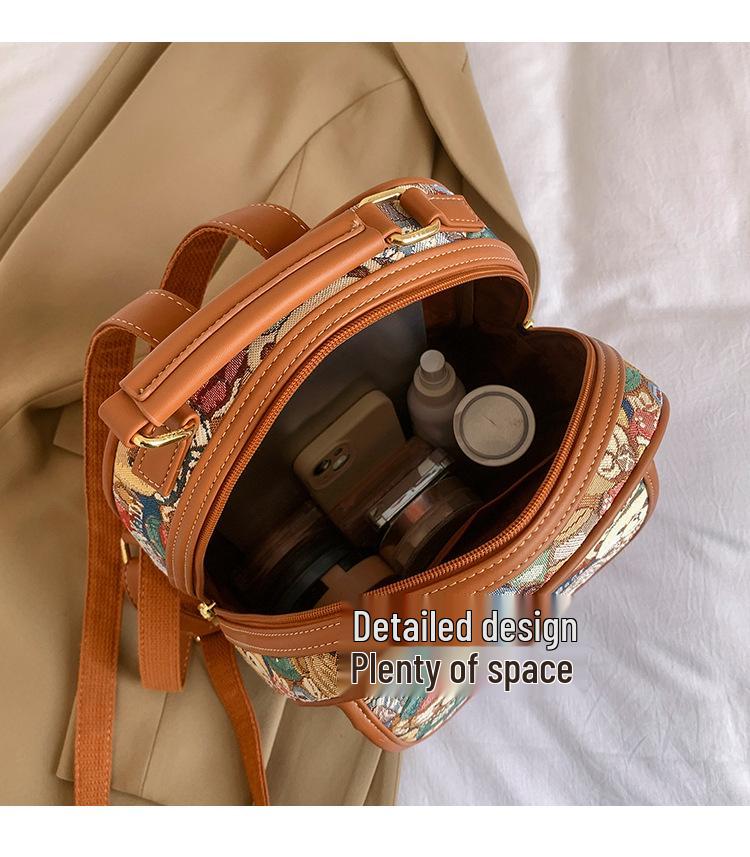 Hello Kitty Women's Cute Bear Backpack - 2025 Street Fashion Cartoon Style