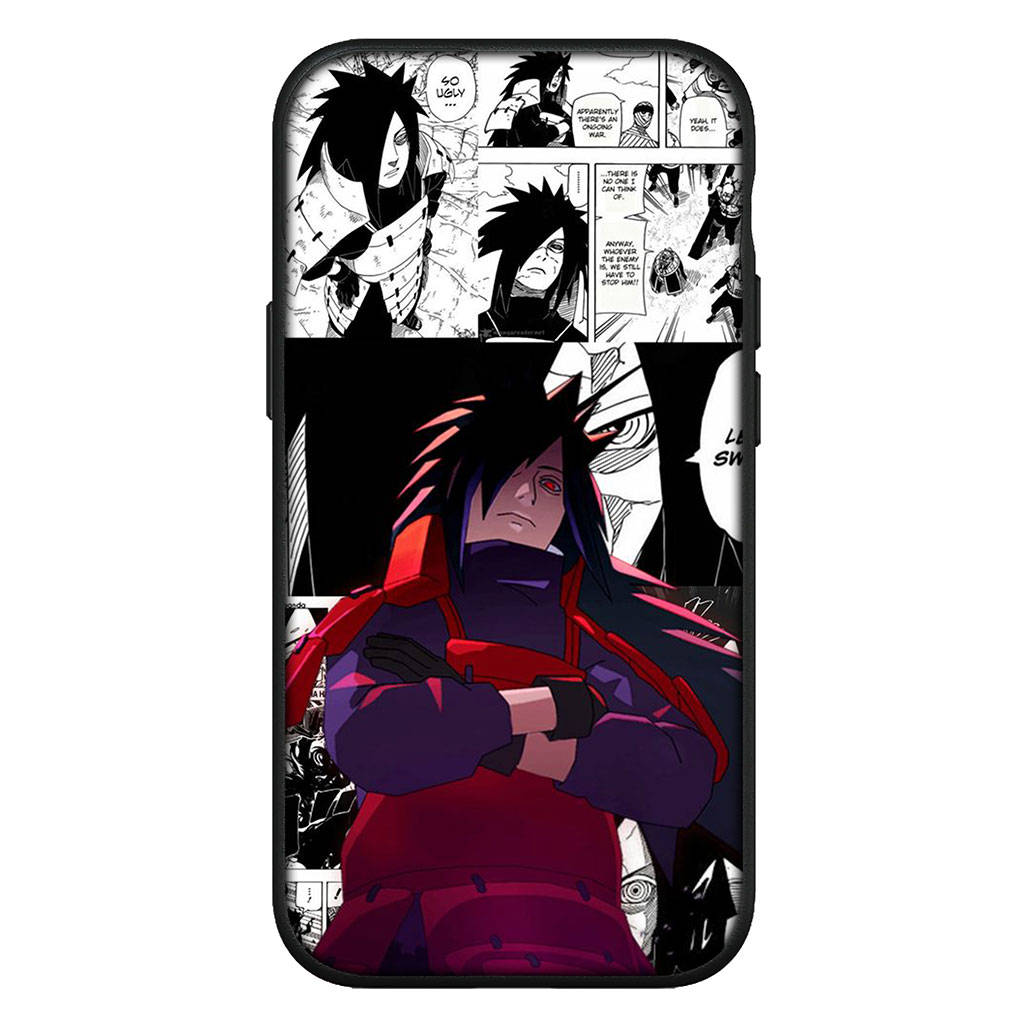 Чехол для iPhone 16 15 Xiaomi Redmi Note 14 13 12 11 Pro Max X 8 9 16e Samsung Galaxy S25 S24 S23 Moto E15 OPPO Huawei Наруто Мадара Учиха чехол для телефона