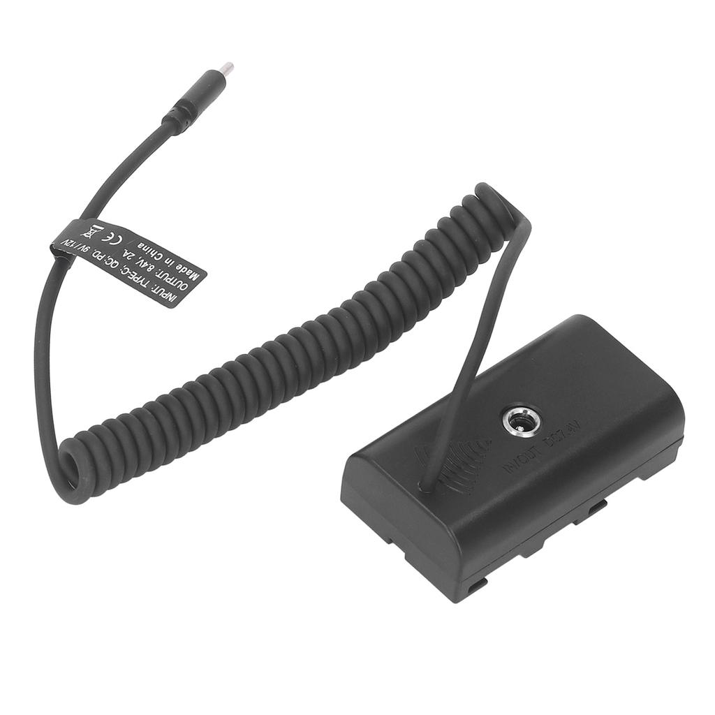 Аккумуляторная батарея типа C - NP F970 F750 F570 F550 Быстрая зарядка Защита цепи пружинный кабель