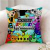Ssprunki Beat Game Pillow Case Pillowcase Doublesided Printed Sofa Cushion Bedroom Headboard Pillow