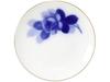 Okura Art Pottery Blue Rose (8211) 16cm Bread Plate, Made In Japan, 34h/8211
