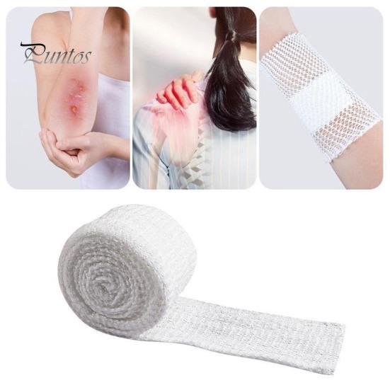 Трубчатая эластичная марлевая повязка, дышащая, приятная для кожи, эластичная сетчатая повязка на рану, эластичная повязка-фиксатор повязки