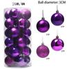 Christmas Tree Decoration 2026 Pink Balls Ornaments Glitter Poinsettia Flowers Berries Stems Snowflakes Bow Home Decor DIY Gifts