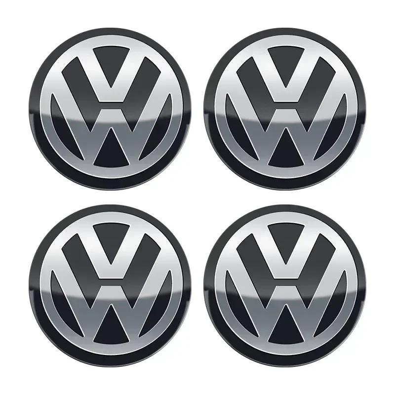 Новые 4 шт. 56/60/65/70/75 мм Колпачки центральных ступиц колес автомобиля Наклейка Значок Для Volkswagen VW B5 GTI Golf 5 7 Caddy Passat b6 Tiguan