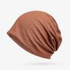 Women's Breathable Thin Cotton Pullover Hat - Spring/Summer Headscarf, Confinement, Sleep, and Outdoor Leisure Cap.
