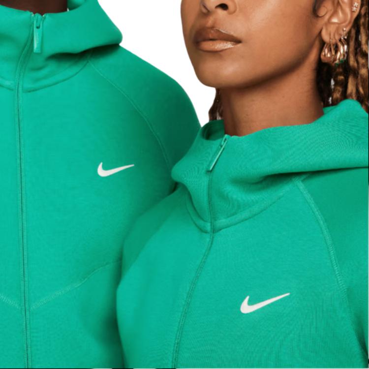 Nike Толстовка с капюшоном X NOCTA Tech Fleece Full Zip Stadium Green Unisex, верхняя одежда FD8453-324