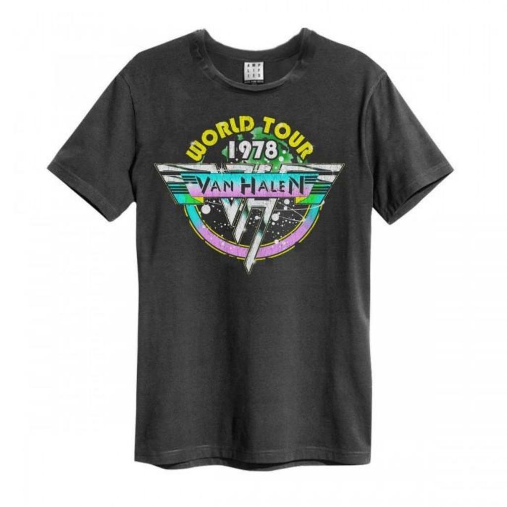 Усиленная унисекс футболка для взрослых World Tour 78´ Van Halen