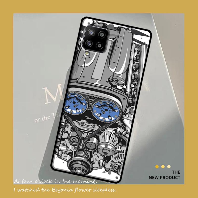 JDM автомобильный чехол с двигателем RB26 для Samsung Galaxy A54 A34 A13 A23 A33 A53 A73 A12 A22 A32 A52 A51 A71 A14, чехол