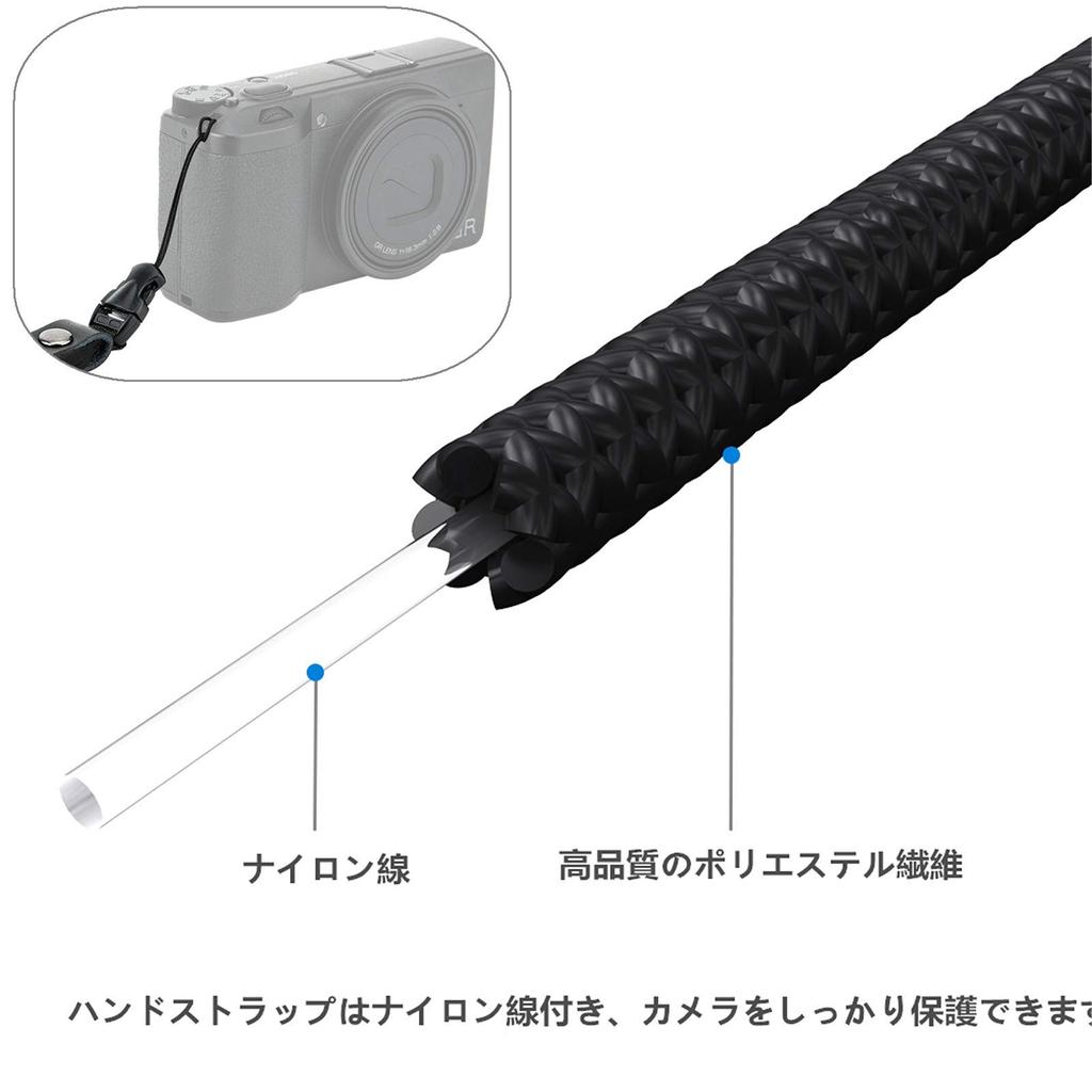 JJC Ремешок на руку Ремешок на запястье Sony II RX100 VII VI VA V IV III A6400 Ricoh GR IIIx GRIIIx HDF GR3 GRIII HDF Canon EOSR100 G7X III II G5X II SX740