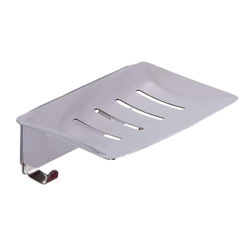 Silver/Black Bathroom Soap Holder Stainless Steel Stainless Steel Soap Dish  Kitchen