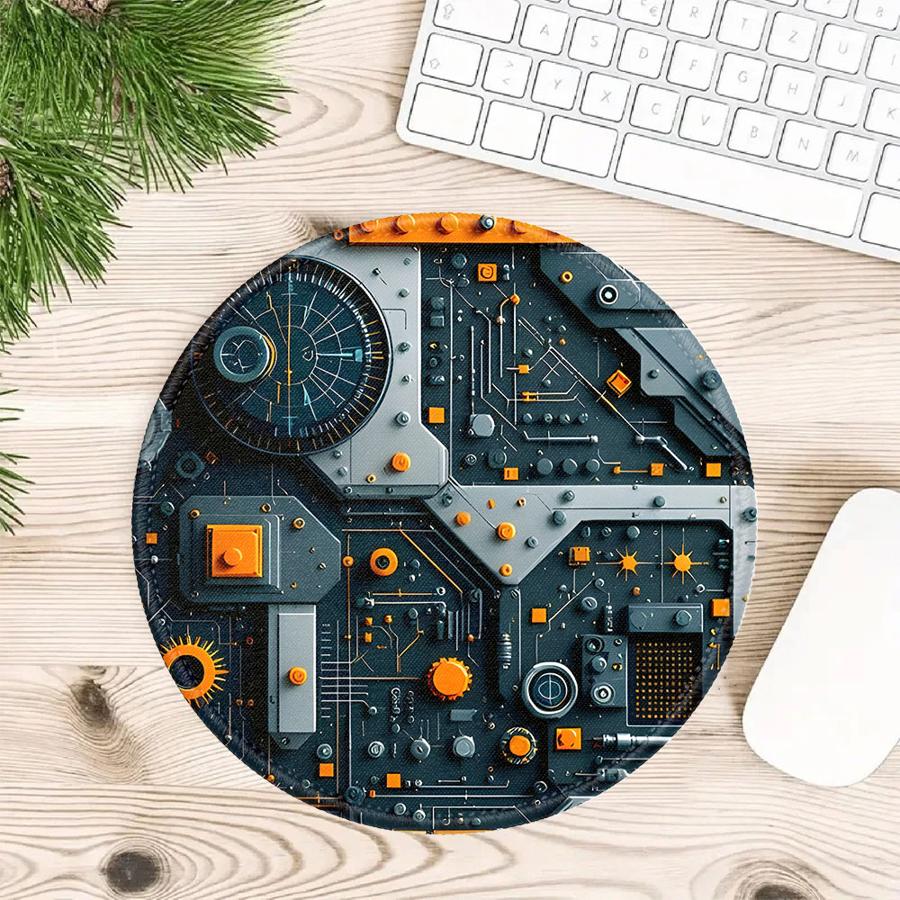 1 шт. Коврик для мыши Компьютерный Laptop Pad Настольные аксессуары Игровая консоль Pad Офисный Pad Клавиатура Мышь Pad оверлок Черный Чип