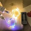 LED Solar Waterproof Meteor Shower String Lights for Outdoor Holiday and Tree Decoration