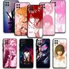 Розовый чехол Death Note Light Misa для Samsung Galaxy A70 A70s A50 A30s A04s A20s A20e A02 A02s A03 A42 M31 M13