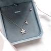 Small Fresh Starfish Full Diamond Zircon Necklace for Women with Niche Design Sense for Women Korean Collarbone Chain