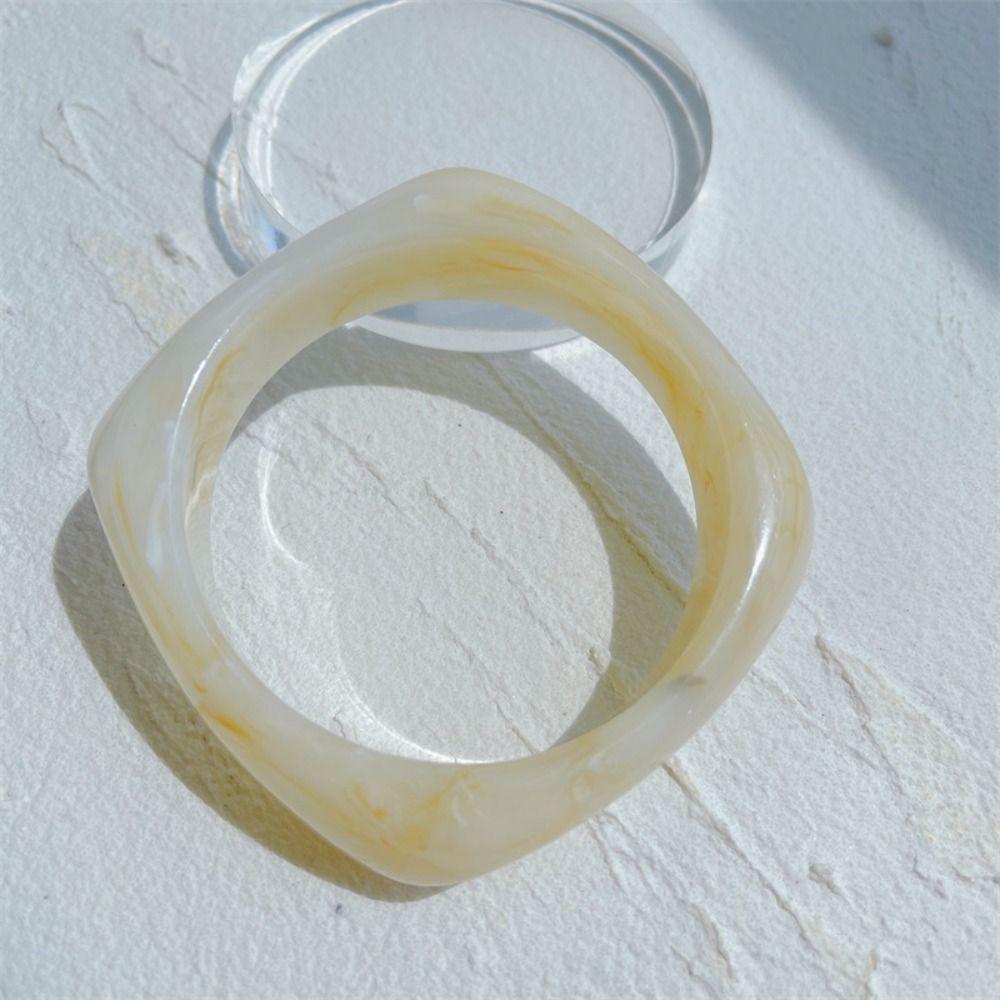 Богемный акриловый браслет в европейском американском стиле ретро-кольцо на руку нестандартный широкий браслет для женщин