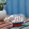 Home Decor Mediterranean Style Mini Ship Boat A Glass Bottle Of A Mediterranean-Style Sailing Vessel With A Beautiful Meaning