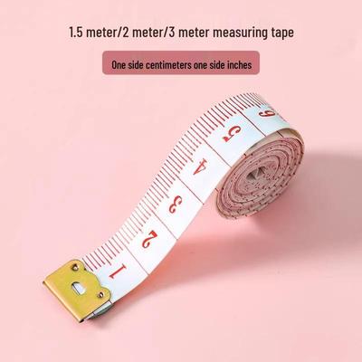 Мягкая измерительная лента длиной 1,5 метра для обхвата груди, ноги и тела – Идеально подходит для портных и шитья.