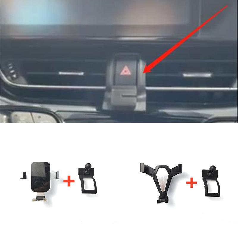 1 партия Пластиковый материал Для 2018-2023 Toyota C-HR CHR C HR Специальный держатель для мобильного смартфона с гравитационным креплением