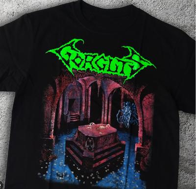 Редкая Считается Мертвой Gorguts Подарок Смешная Черная Унисекс Полноразмерная Футболка