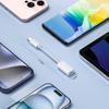 HdoorLink Многофункциональный аудиоадаптер USB C to Lightning, кабель для зарядки, конвертер гарнитуры, шнур для передачи данных для Samsung iPhone 15 iPad Pro