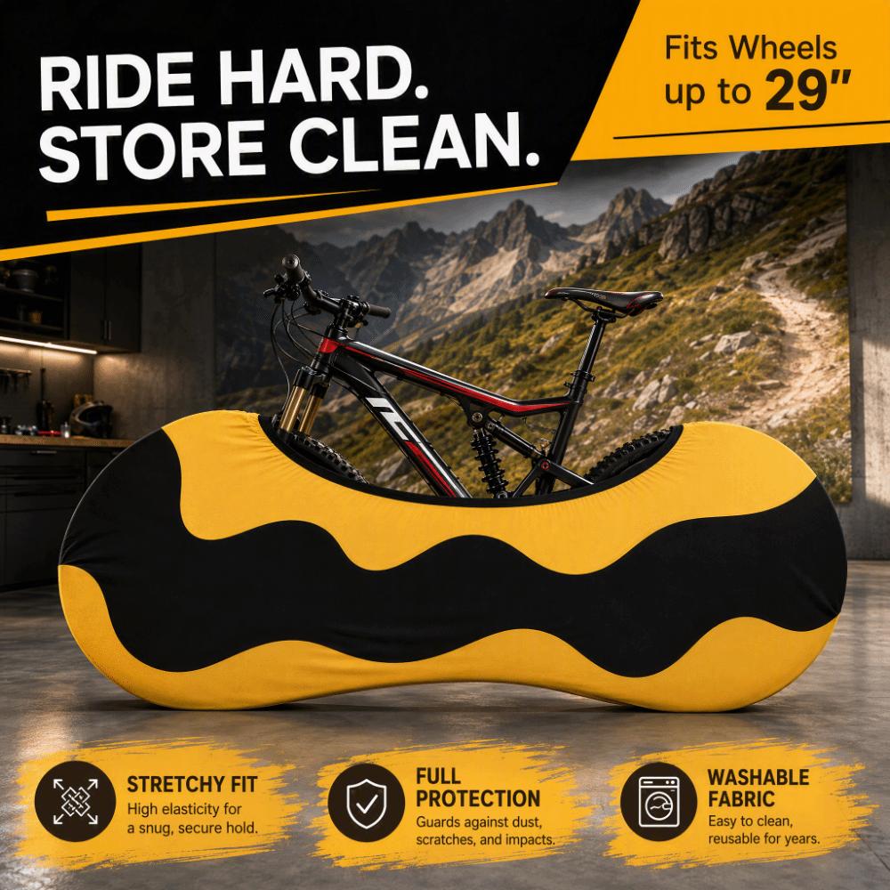 Anti Dust Bike Wheel Cover Waterproof Bicycle Protective Cover Bicycle Dust Cover Bicycle Storage