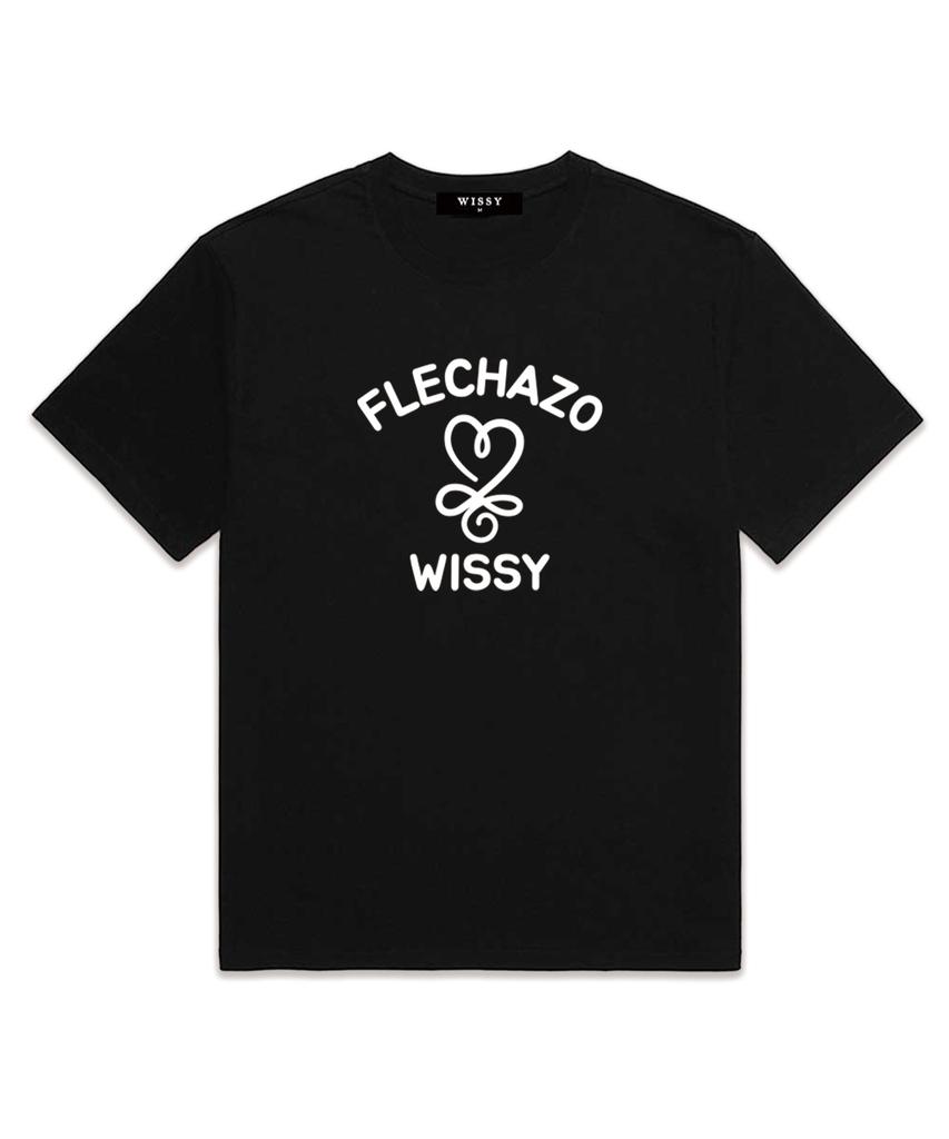 Футболка с коротким рукавом Wissi Flechazo (Ws015) черный