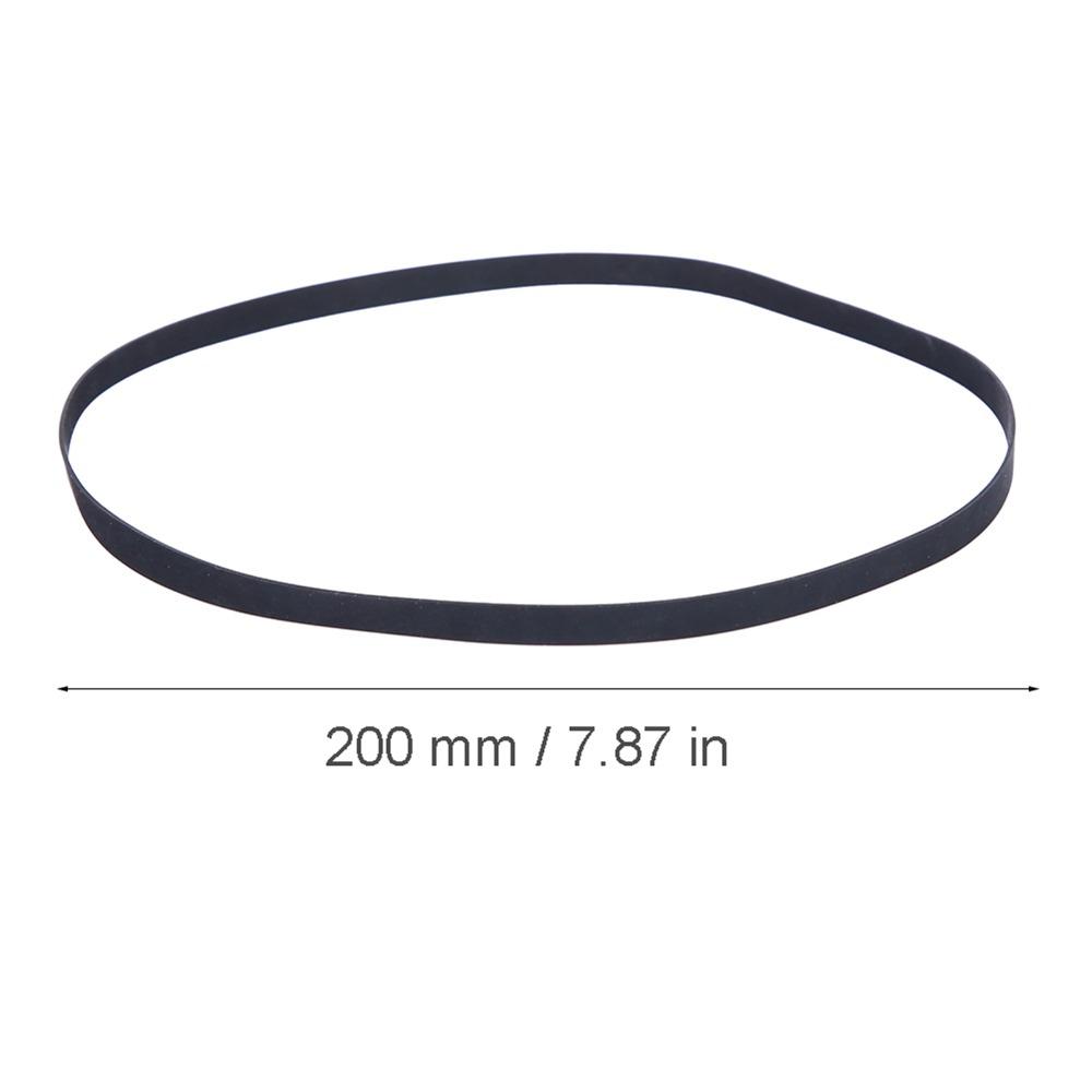 2pcs EPDM Record Player Belt Good Elasticity Phonograph Turntable Belt  For Phonograph