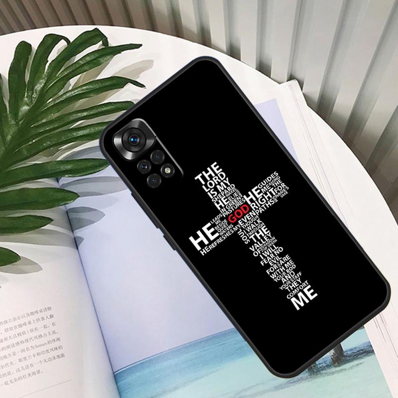 Чехол Funda с крестом Иисуса Христа для Xiaomi Redmi Note 14 13 10 11 12 Pro 11S 12S Чехол для Redmi 15 13C 12C 10C 14C 15C