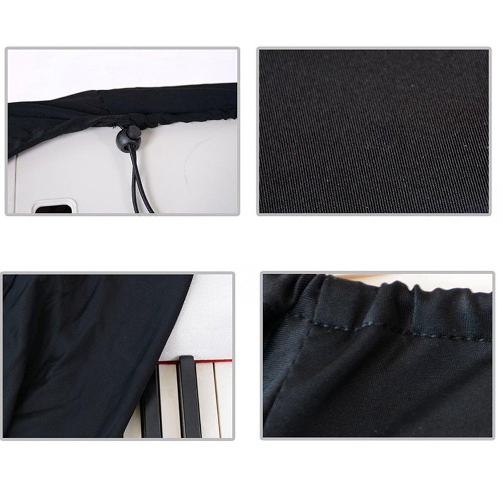 MoonEmbassy Электронное пианино Чехол для клавиатуры Пылезащитный Регулируемый Эластичный с (Совместимая клавиатура 61/73/76 клавиш)