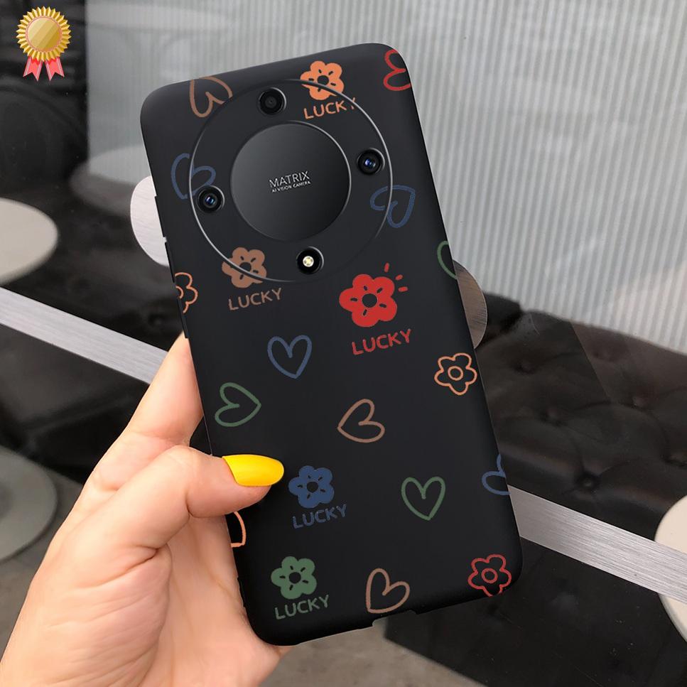 Luxury Case For Honor X9a Soft TPU Capa COOL New Cute Animal Painted Back Coque For Honor X9a X8A X7A 9XA 8XA 7XA  Bumper Bags