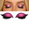 Reusable 1 Pair Lazy Eye Shadow Eyelash Patch 2-In-1 Eye Makeup Sticker With False Lashes & Shadow Waterproof Cosmetic Tools