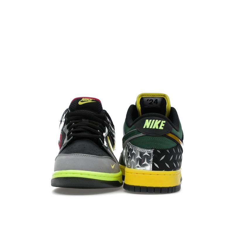 Nike Dunk Low What the Duck - University of Oregon Home PE Men Sneakers Multi-Color Black Apple-Green HV1454-001