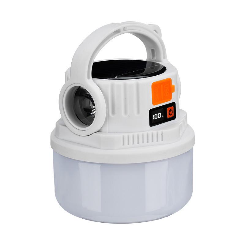 Solar Camping Lamp: Ultra-Long Battery Life for Outdoor, Emergency & Night Market Use