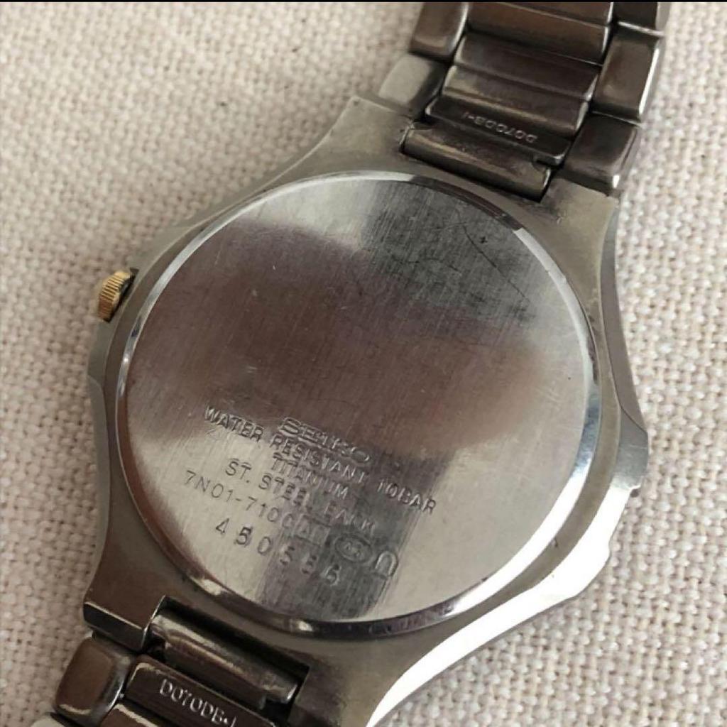 [USED] Used Seiko Spirit Titanium 7N01-7100