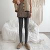 Женские колготки Высокая эластичность Плотная посадка Подчеркивающие изгибы тела Брюки для ягодиц Осень Зима Бархатная подкладка Леггинсы