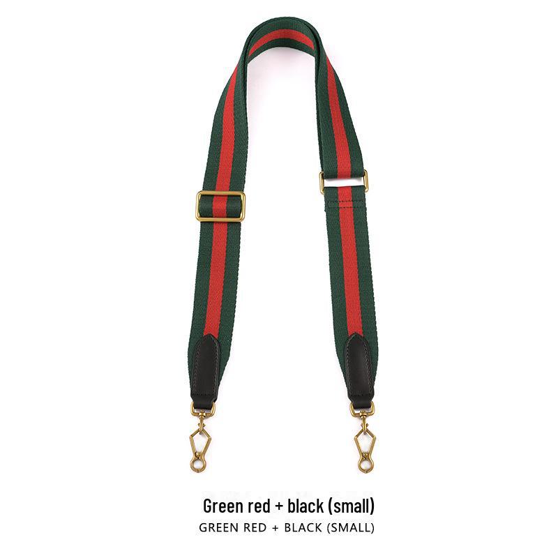 Регулируемый брезентовый плечевой ремень G-Chi, 3,8 см, зеленый и красный, F-46, замена для сумки через плечо.