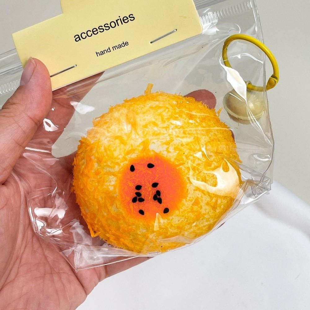 Fried Series Sensory Fidget Toy Simulated Bread Decompression Toy New Squeeze Toys Anxiety Relief