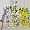 38" Искусственный Ландыш Длинный Стебель Искусственный Шелковый Цветок Букет для Высокой Вазы Искусственные Растения для Дома Свадьбы Вечеринки Дня Рождения Украшения для Дома